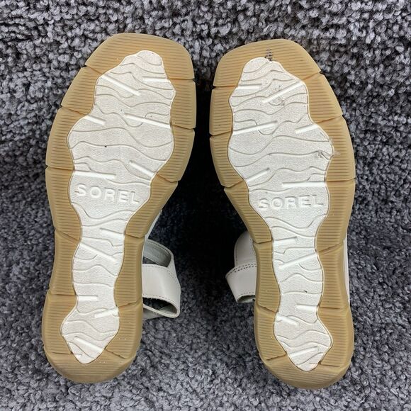 Sorel Joanie lll Women's Ankle Strap in chalk/ Gum Size 8 - Picture 7 of 7